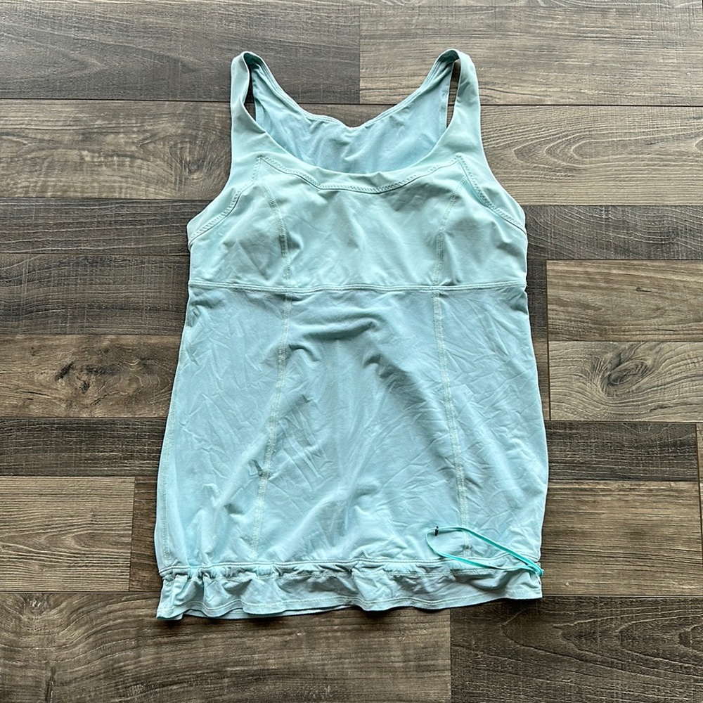 Lululemon Tank With Drawstring- Size 10 - image 1